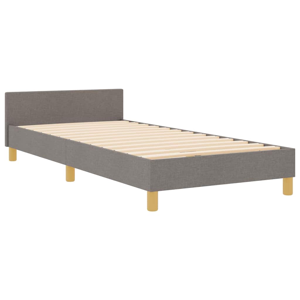 Struttura del letto con testiera Talpa 100 x 200 cm Tessuto | homemem39