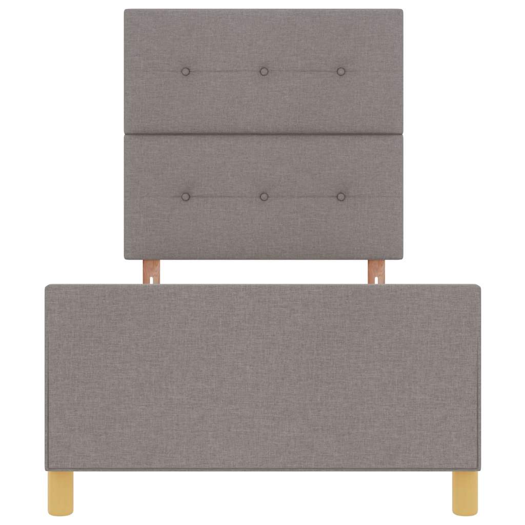 Struttura del letto con testiera Talpa 100 x 200 cm Tessuto | homemem39