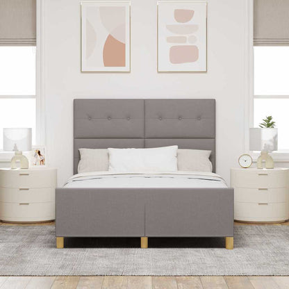 Struttura del letto con testiera Talpa 140 x 190 cm Tessuto | homemem39