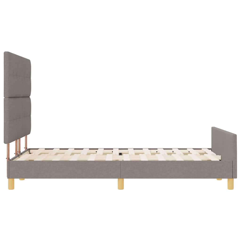 Struttura del letto con testiera Talpa 140 x 190 cm Tessuto | homemem39