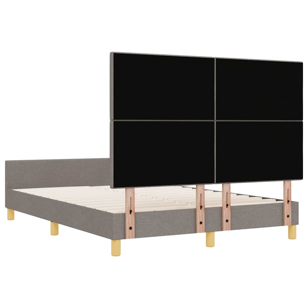 Struttura del letto con testiera Talpa 160 x 200 cm Tessuto | homemem39