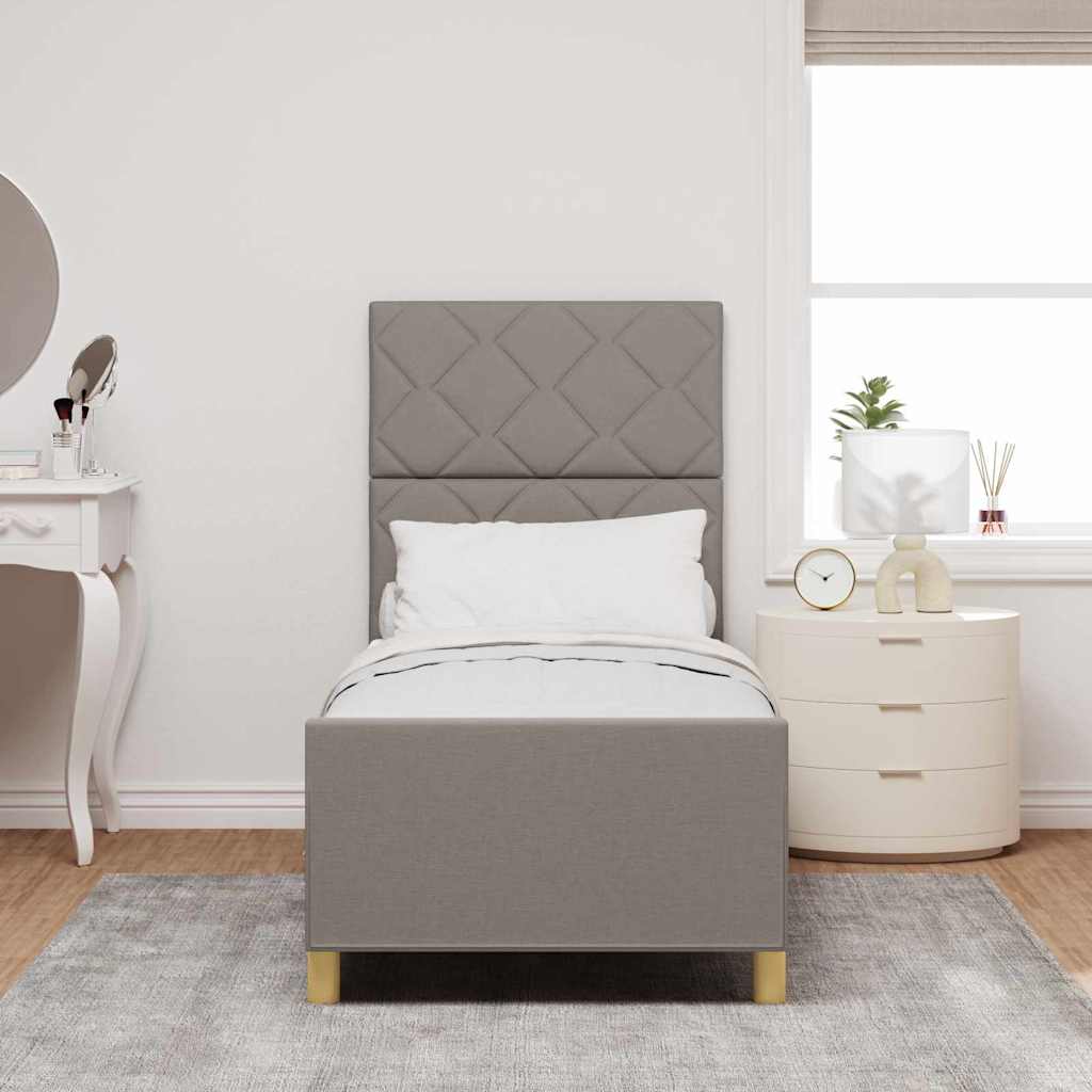 Struttura del letto con testiera Talpa 80 x 200 cm Tessuto | homemem39