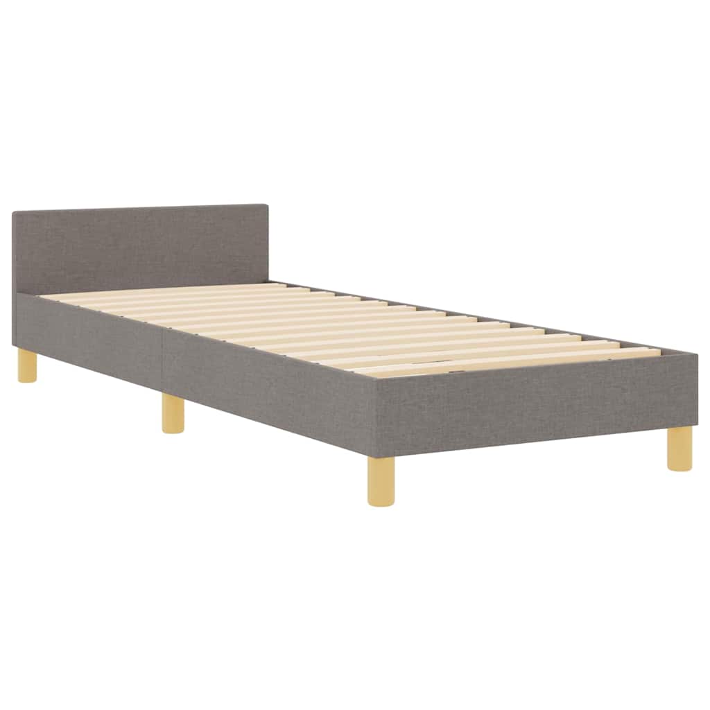 Struttura del letto con testiera Talpa 80 x 200 cm Tessuto | homemem39