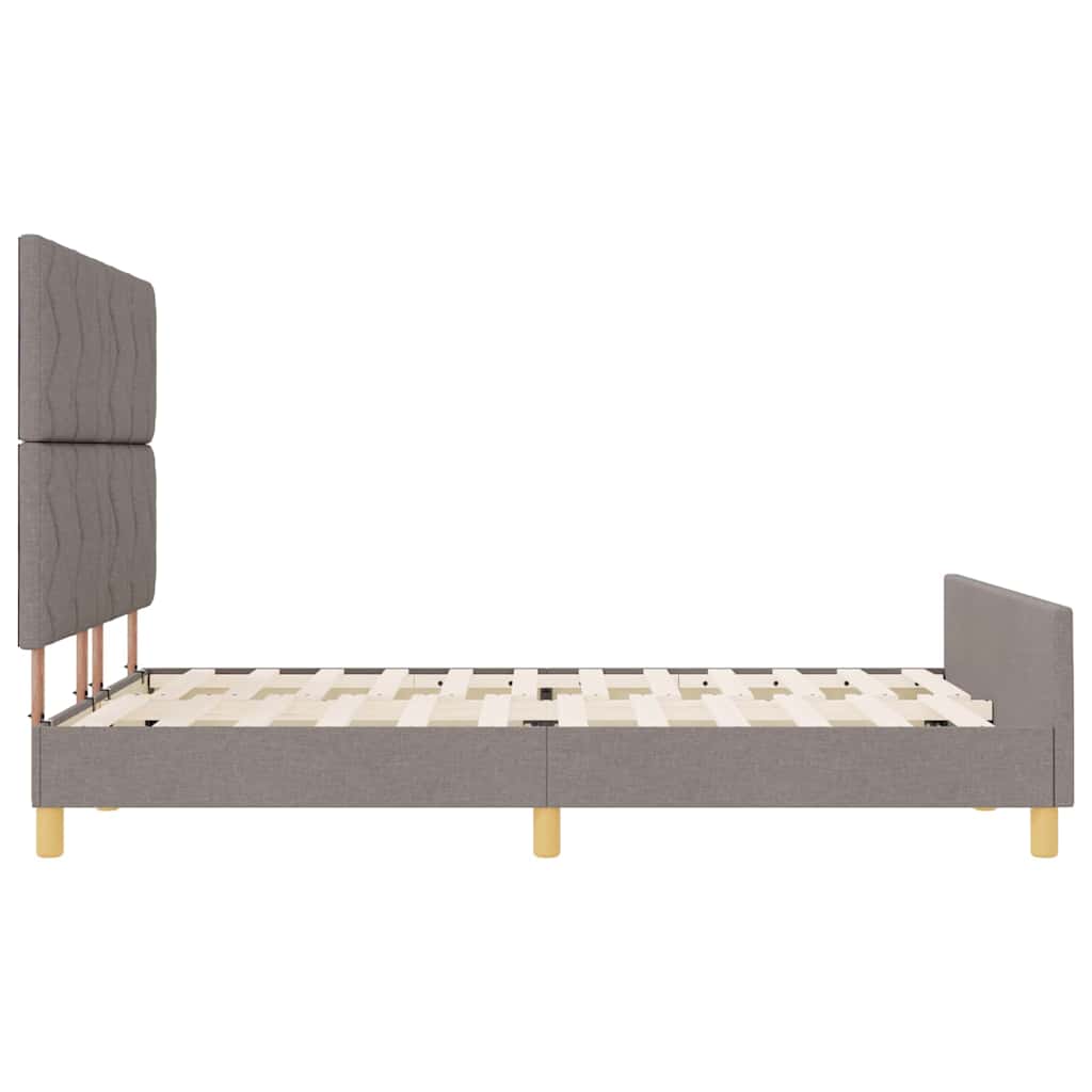 Struttura del letto con testiera Talpa 140 x 190 cm Tessuto | homemem39