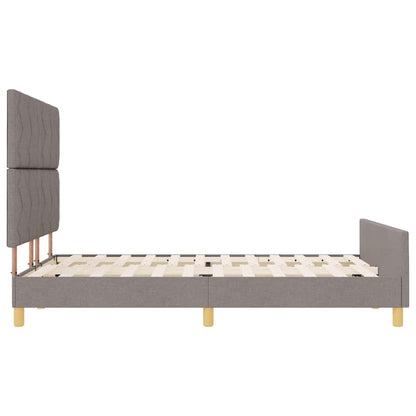 Struttura del letto con testiera Talpa 140 x 190 cm Tessuto | homemem39
