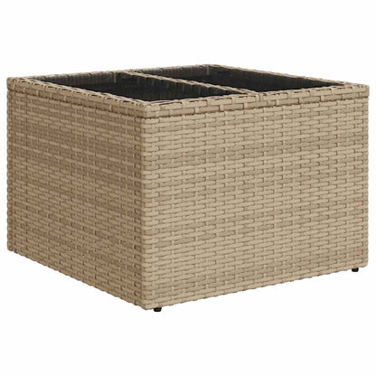 Set Divano da Giardino 7 pcs Beige e Crema 55 x 55 x 37 cm - homemem39