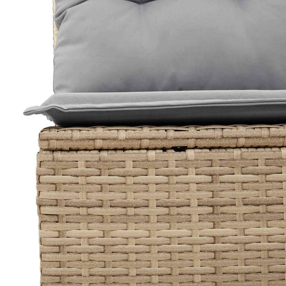 Set di divani 5 pz Beige e Grigio Chiaro polyrattan | homemem39