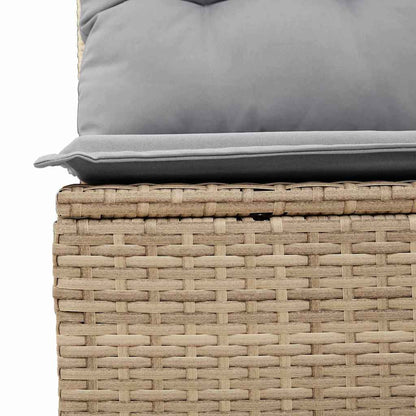 Set Divano da Giardino 7 pz Beige polyrattan | homemem39