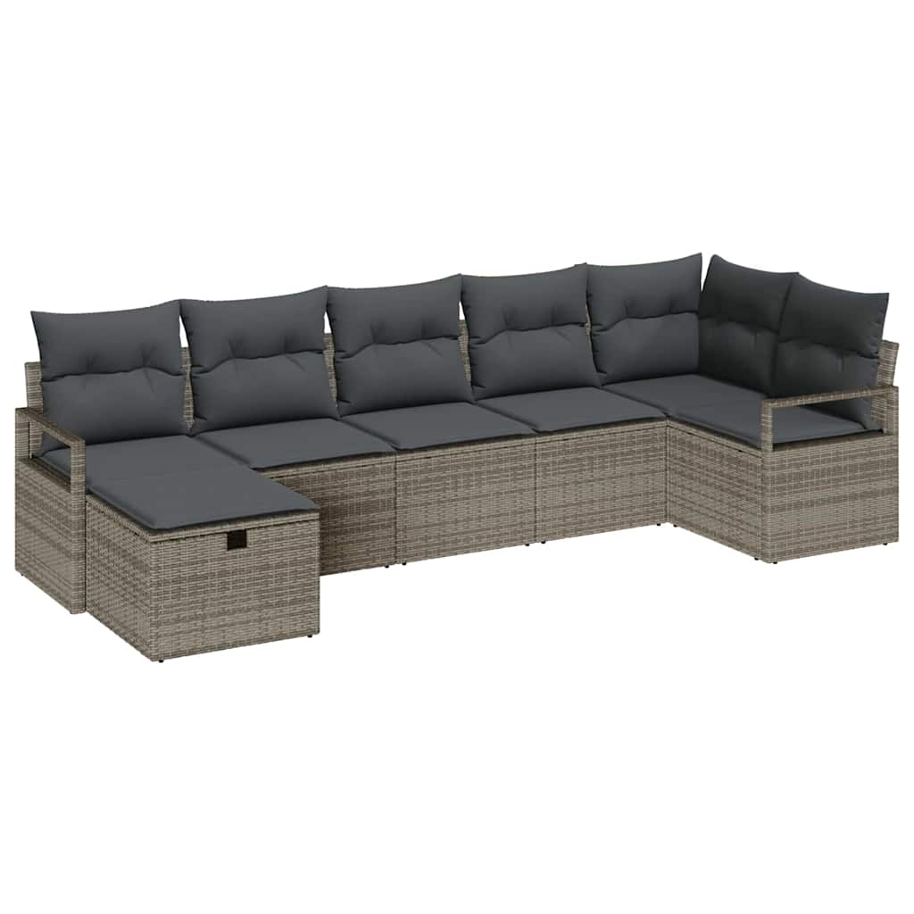 Set di divani 5 pz polyrattan | homemem39