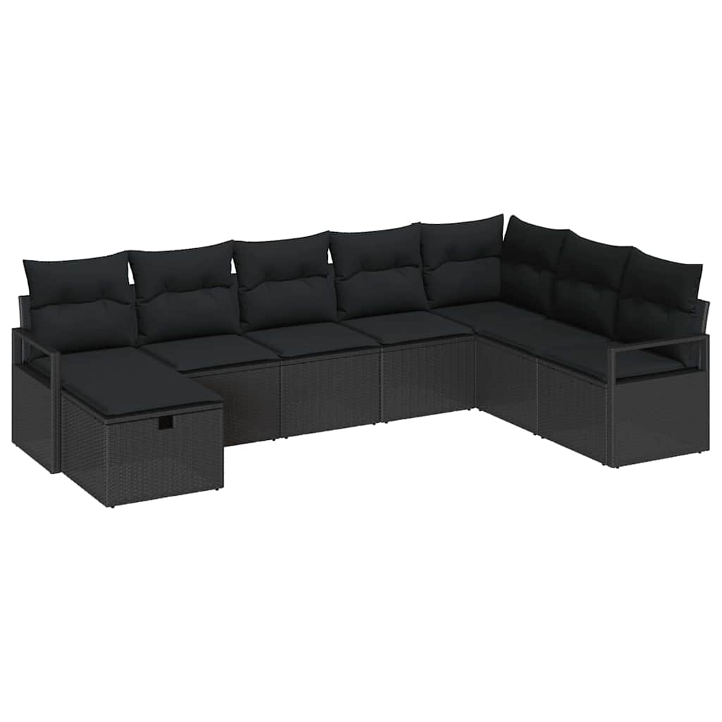 Set di divani con cuscino 6 pcs polyrattan | homemem39