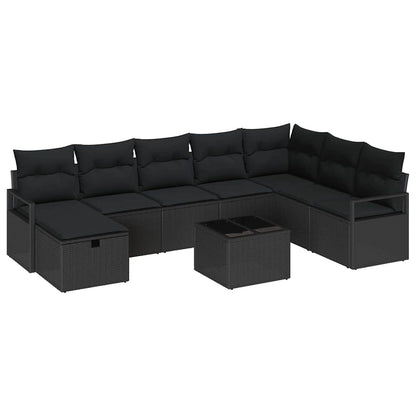 Set di divani con cuscino 6 pcs polyrattan | homemem39