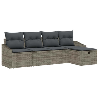 Set di divani con cuscino 6 pcs polyrattan | homemem39