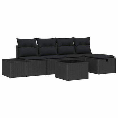 Set di divani con cuscino 5 pcs polyrattan