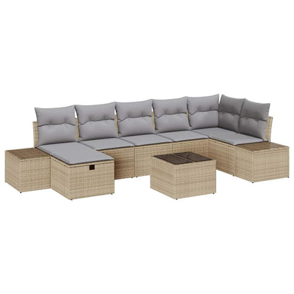 Set di divani 7 pz polyrattan | homemem39