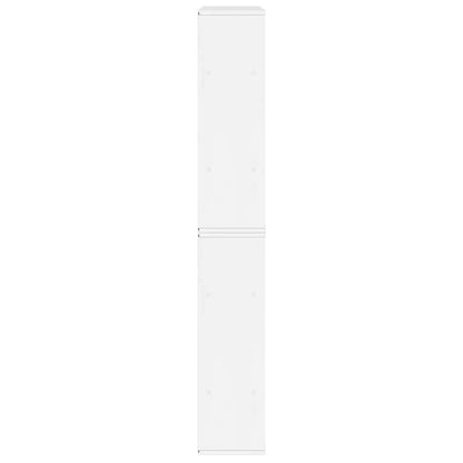 Armadietti Laterali 6 pz ODDA Bianco 40x24x79 cm Legno di Pino - homemem39
