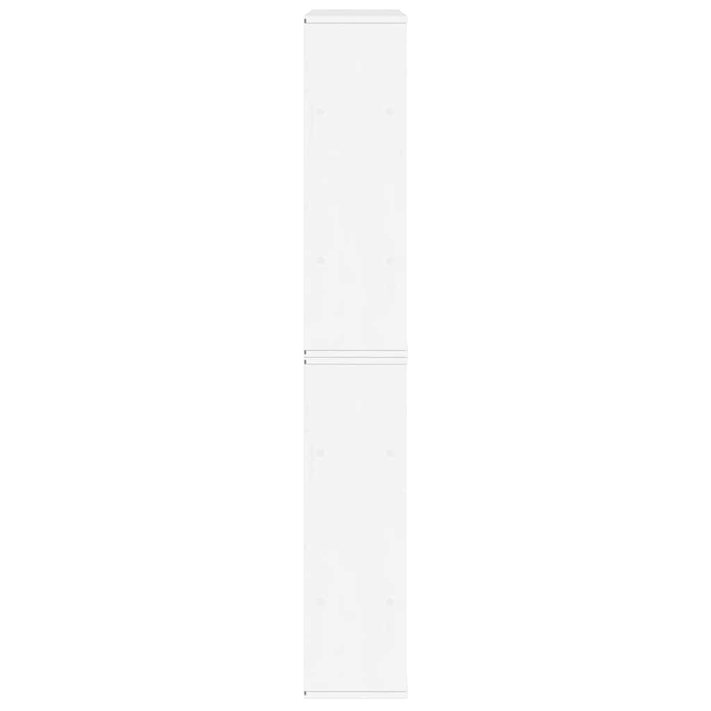 Armadietti Laterali 5 pz ODDA Bianco 40x24x79 cm Legno di Pino - homemem39