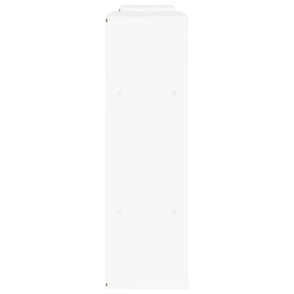 Mobile TV 5 pz con Contenitore ODDA Bianco in Legno di Pino - homemem39