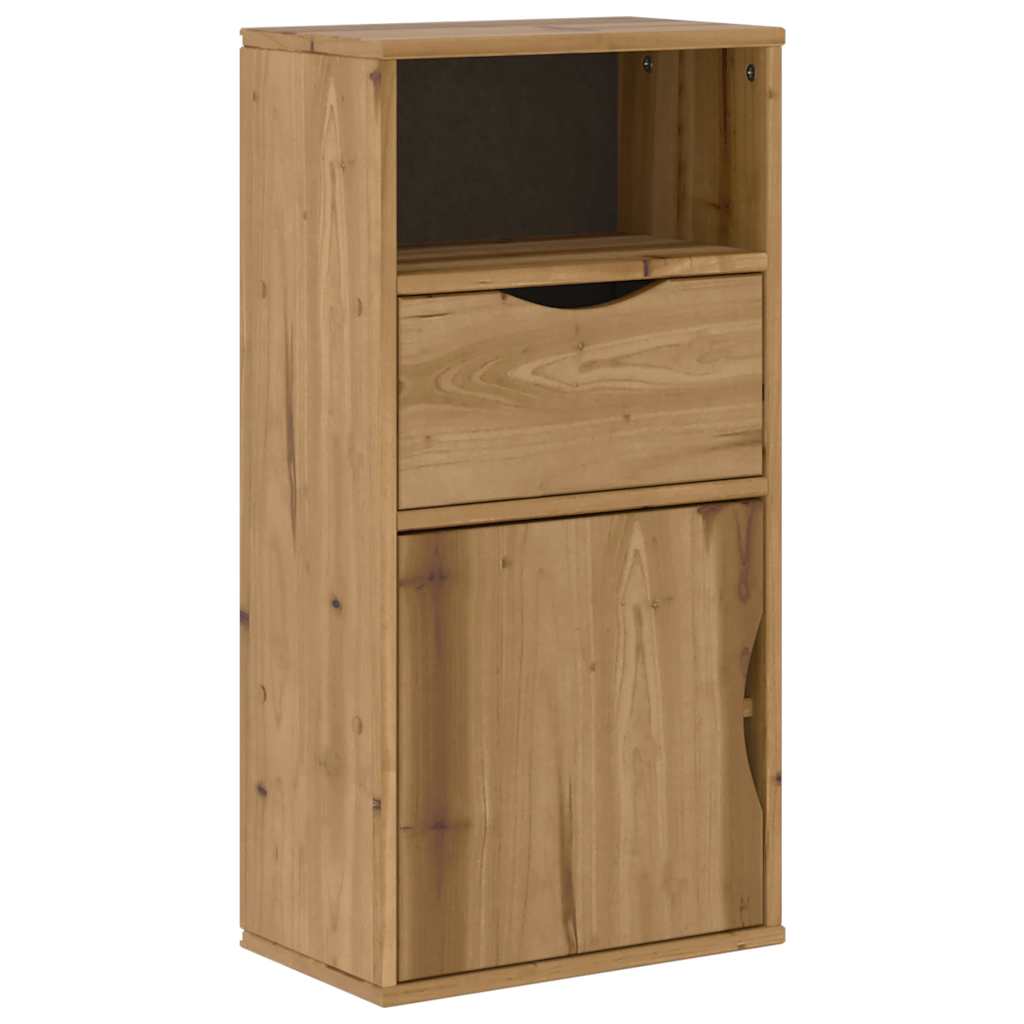 Mobile TV 5 pz con Contenitore ODDA in Legno Massello di Pino | homemem39