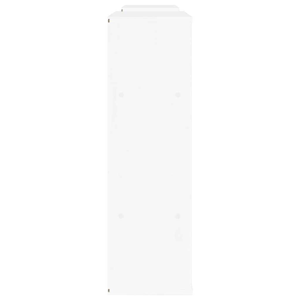 Mobile TV 5 pz con Contenitore ODDA Bianco in Legno di Pino - homemem39