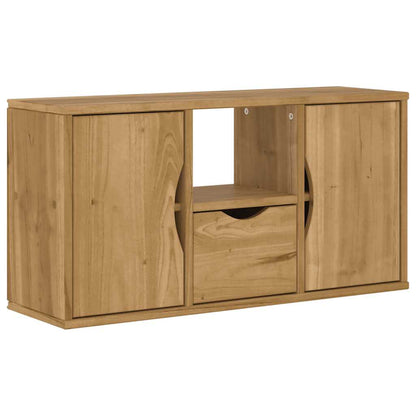 Mobile TV 5 pz con Contenitore ODDA in Legno Massello di Pino | homemem39