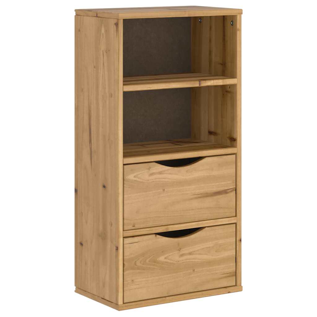 Mobile TV 5 pz con Contenitore ODDA in Legno Massello di Pino