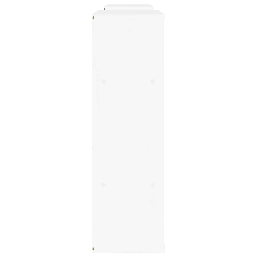 Mobile TV 5 pz con Contenitore ODDA Bianco in Legno di Pino - homemem39