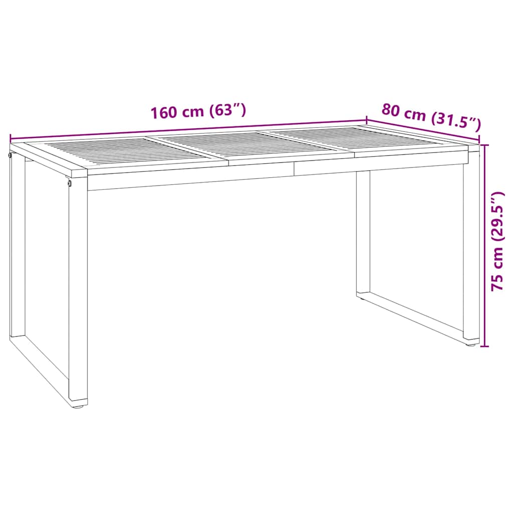 Set da Pranzo per Giardino 5 pcs Grigio e Marrone polyrattan