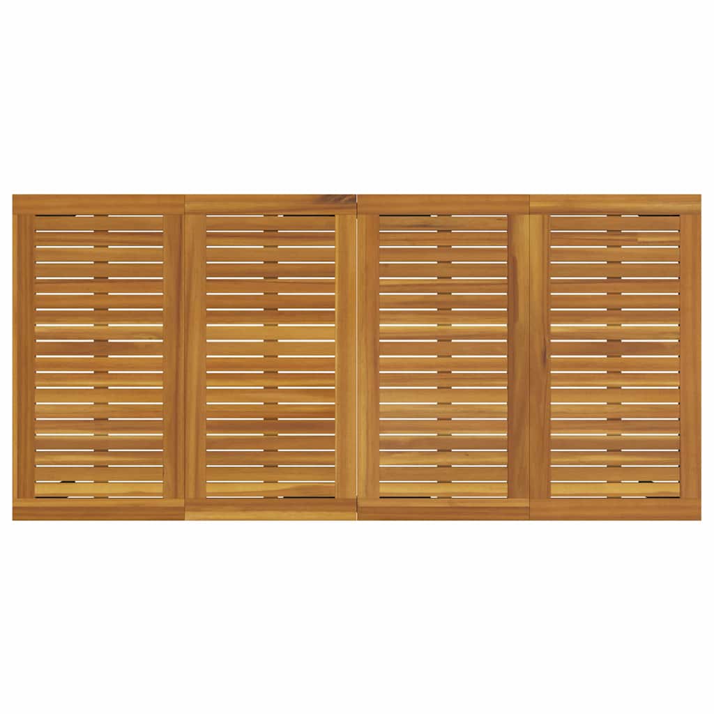 Set da Pranzo per Giardino 9 pcs Nero e Marrone polyrattan