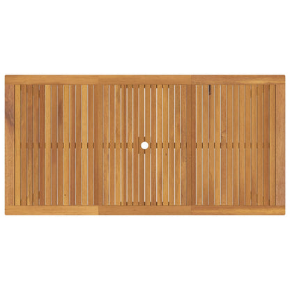 Set da Pranzo per Giardino 7 pcs Grigio | homemem39