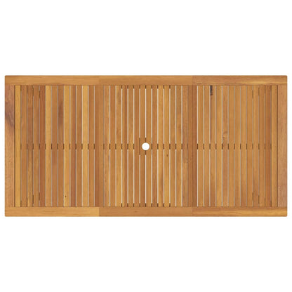 Set da Pranzo per Giardino 9 pcs Grigio Poly Rattan - homemem39