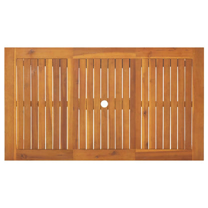 Set da Pranzo per Giardino 5 pcs Grigio | homemem39