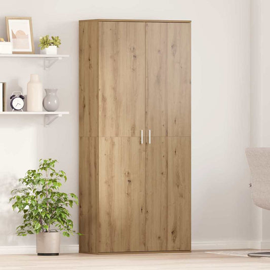 Highboard rovere artigianale 80 x 35 x 180 cm Legno multistrato | homemem39