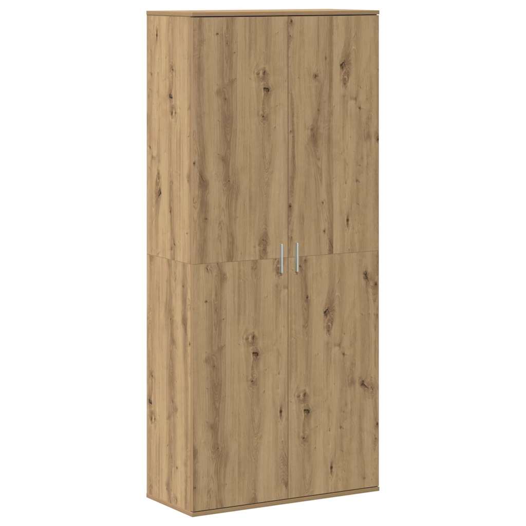 Highboard rovere artigianale 80 x 35 x 180 cm Legno multistrato
