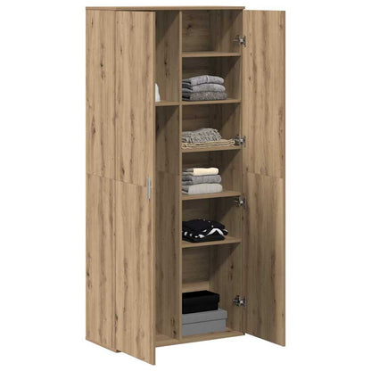 Highboard rovere artigianale 80 x 35 x 180 cm Legno multistrato
