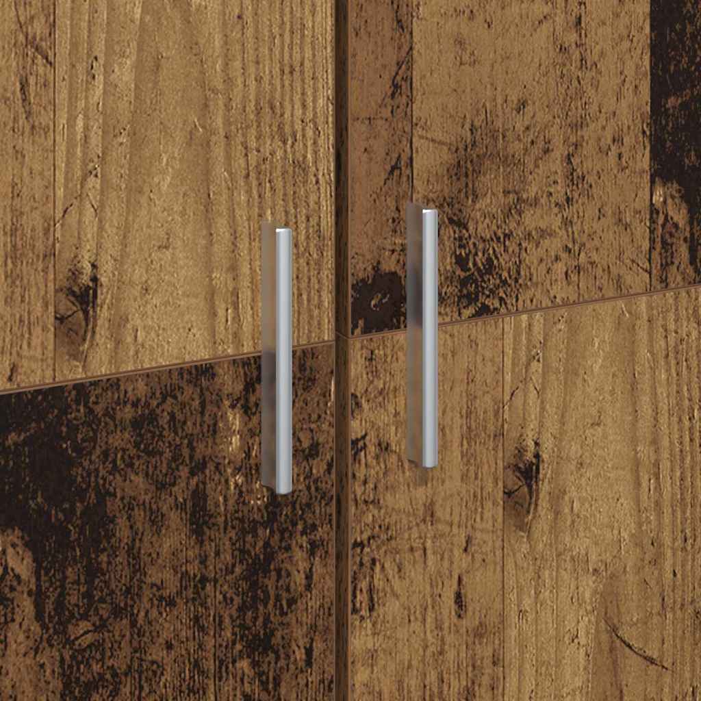 Alto mobile 60 x 35 x 180 cm Legno ingegnerizzato Legno vecchio | homemem39