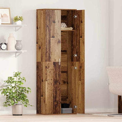 Alto mobile Legno vecchio 60 x 35 x 180 cm Legno multistrato | homemem39