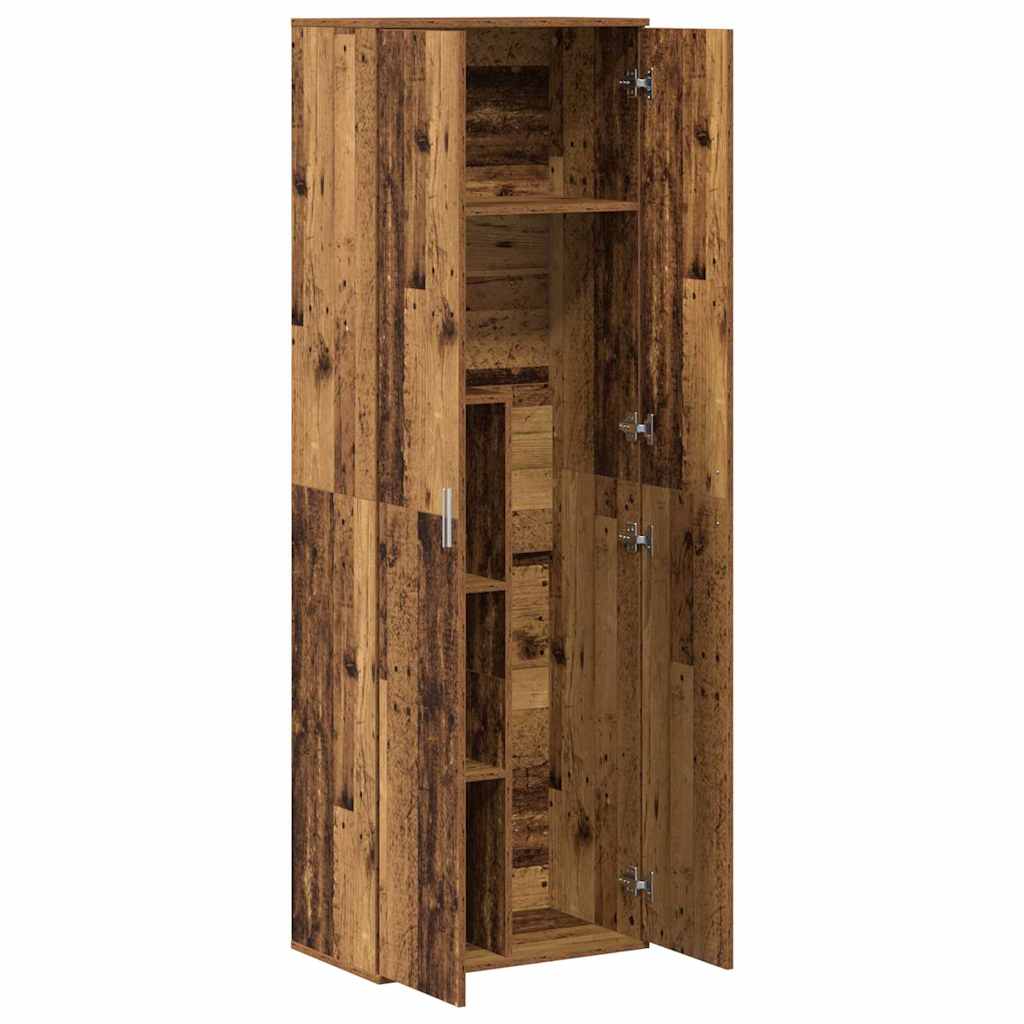 Alto mobile Legno vecchio 60 x 35 x 180 cm Legno multistrato | homemem39