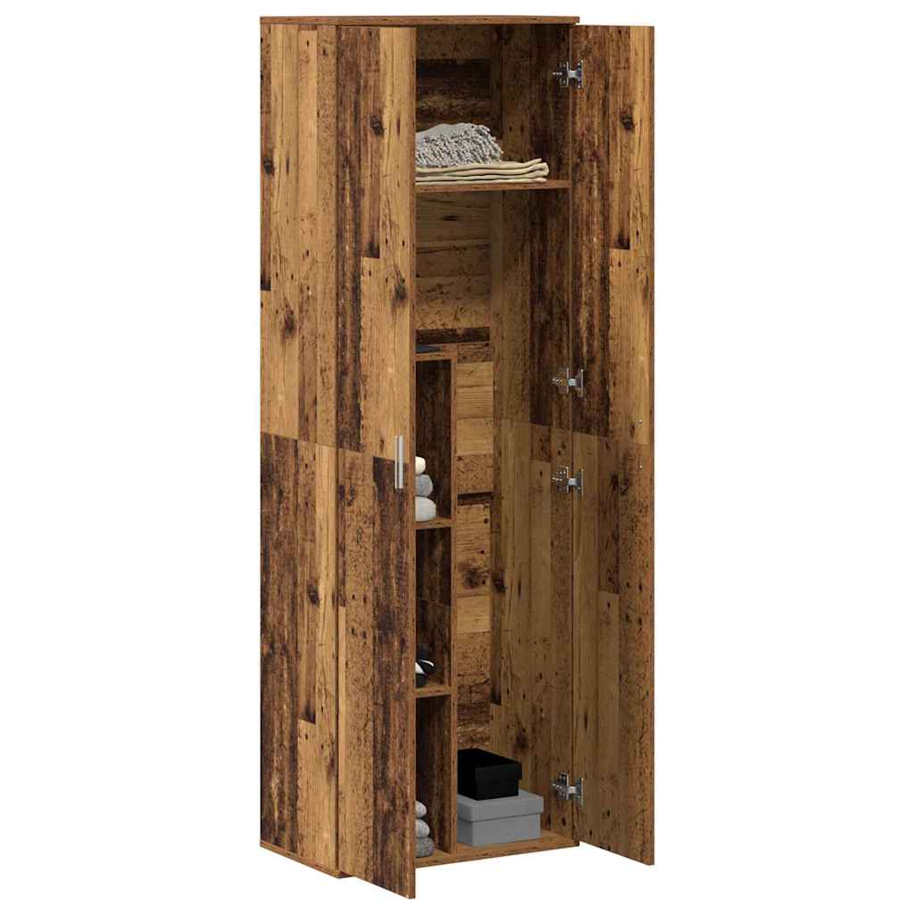 Alto mobile Legno vecchio 60 x 35 x 180 cm Legno multistrato | homemem39