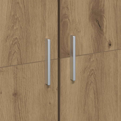 Alto mobile rovere artigianale 60 x 35 x 180 cm | homemem39