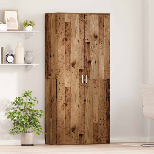 Credenza Legno vecchio 80 x 39 x 178 cm Legno multistrato | homemem39