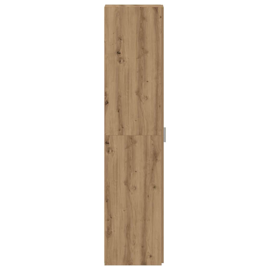 Credenza rovere artigianale 30 x 42.5 x 185 cm - homemem39