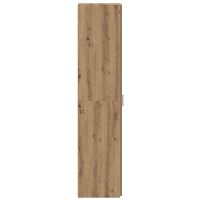 Credenza rovere artigianale 30 x 42.5 x 185 cm - homemem39