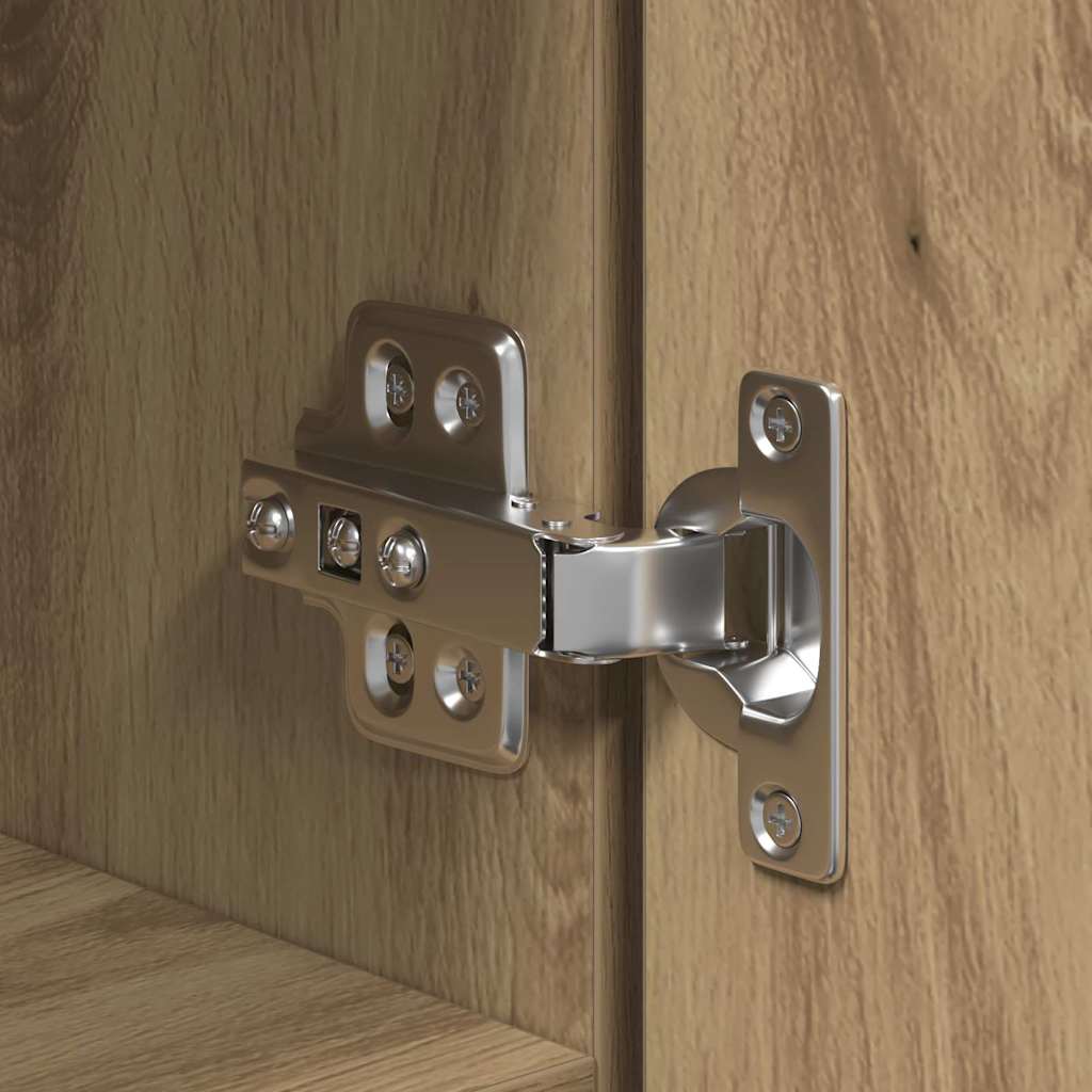 Credenza rovere artigianale 40 x 42.5 x 185 cm - homemem39