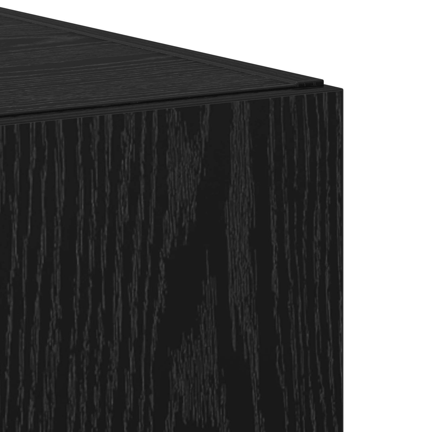 Credenza 2 pcs Rovere Nero 45 x 42,5 x 185 cm