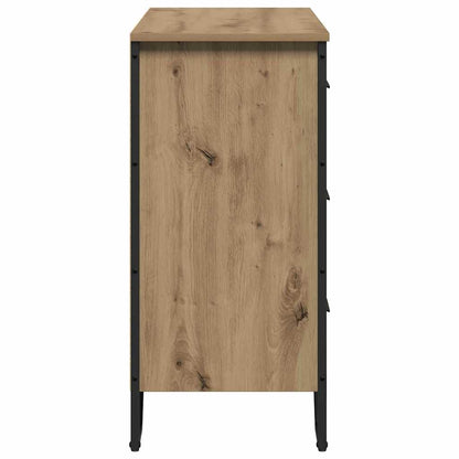 Cassettiera 6-Cassetto Rovere artigianale 91 x 35,5 x 74,5 cm | homemem39