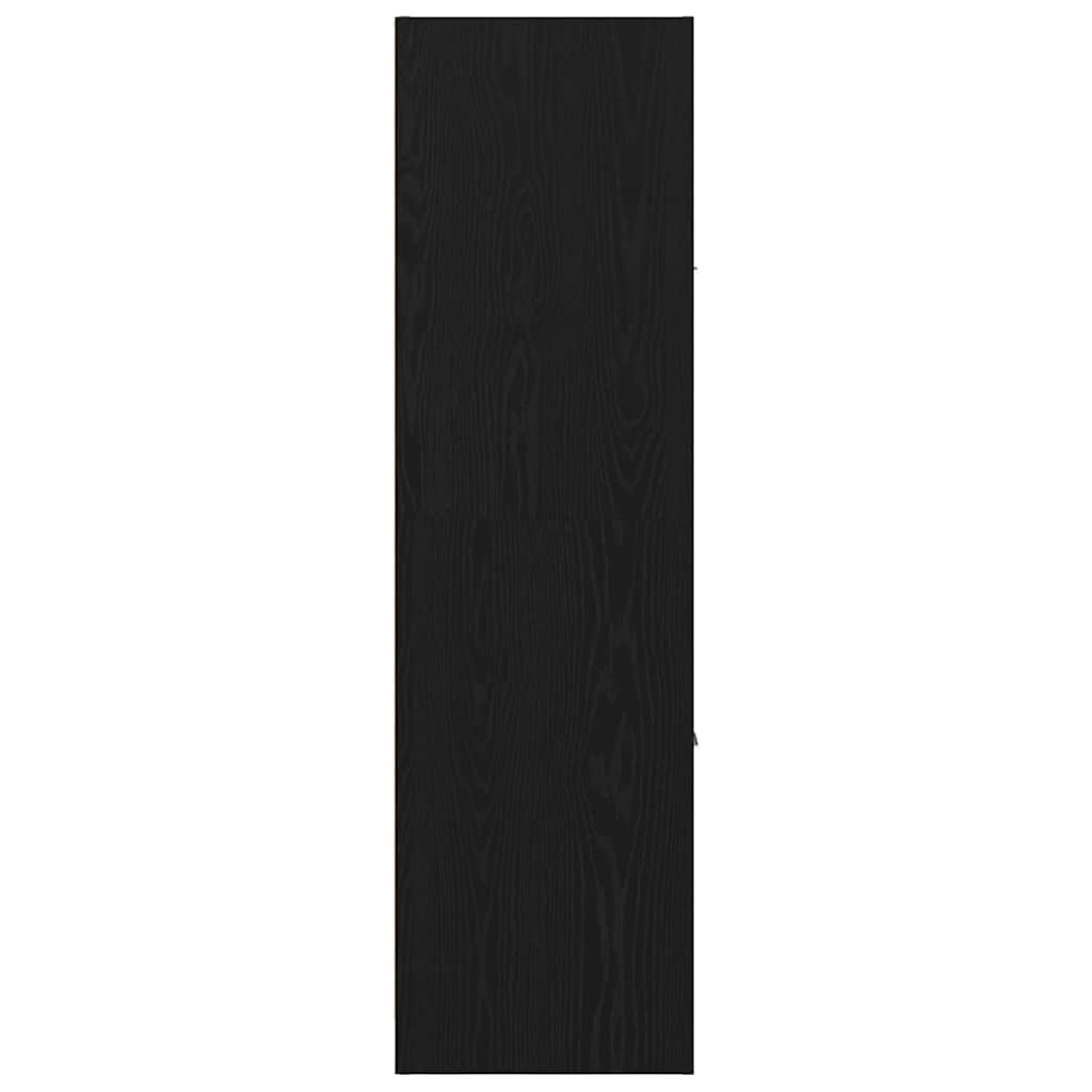Armadio da Apoteca Rovere nero 40 x 41 x 144.5 cm