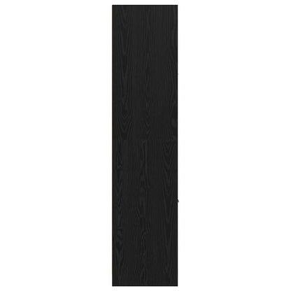 Armadio da Apoteca Rovere nero 40 x 41 x 174.5 cm | homemem39