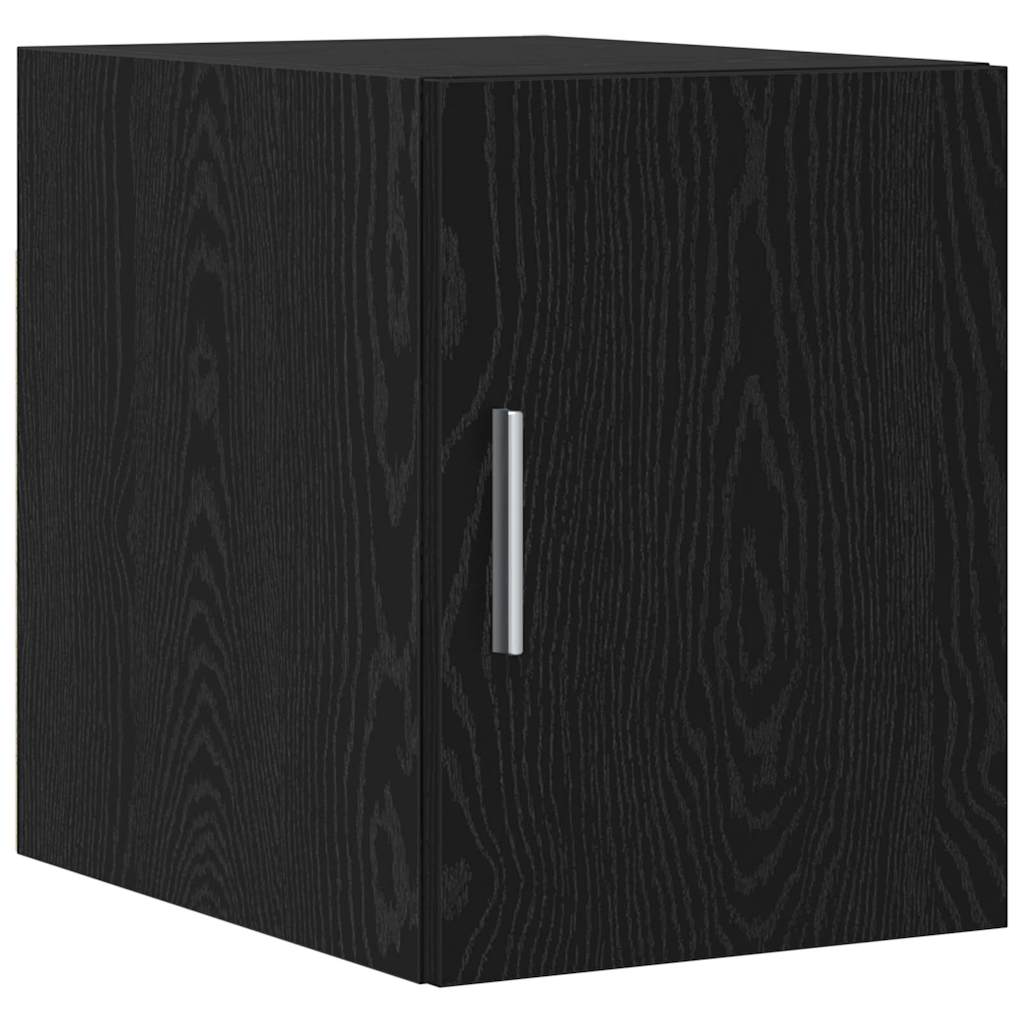 Mobile da Storage Slim Rovere nero 30 x 42.5 x 225 cm - homemem39