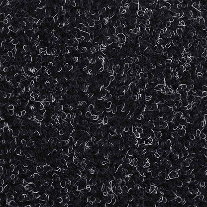 Tappetini per scale autoadesivi 20 pz 65x21x4 cm neri semicircolari grandi