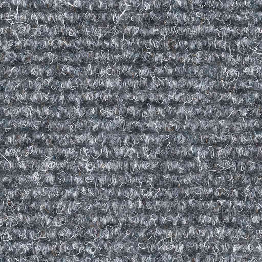 Tappetini per scale autoadesivi 20 pz 65x21x4 cm Grigio chiaro Semicircolari Grandi | homemem39